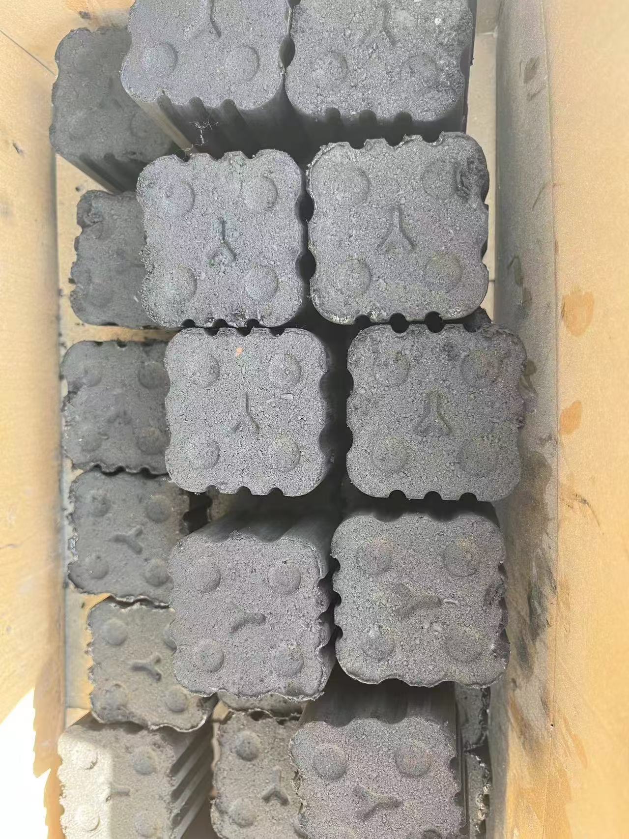 Quick lite Apple wood Cubic charcoal for BBQ