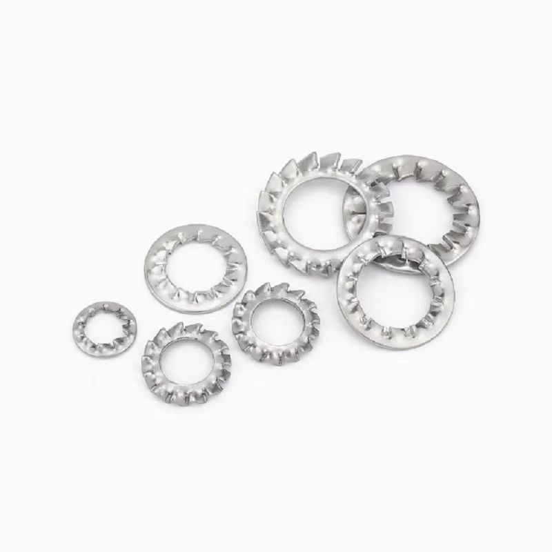 M16 316 stainless steel external tooth lock washer, resistant to salt spray for 1000 hours