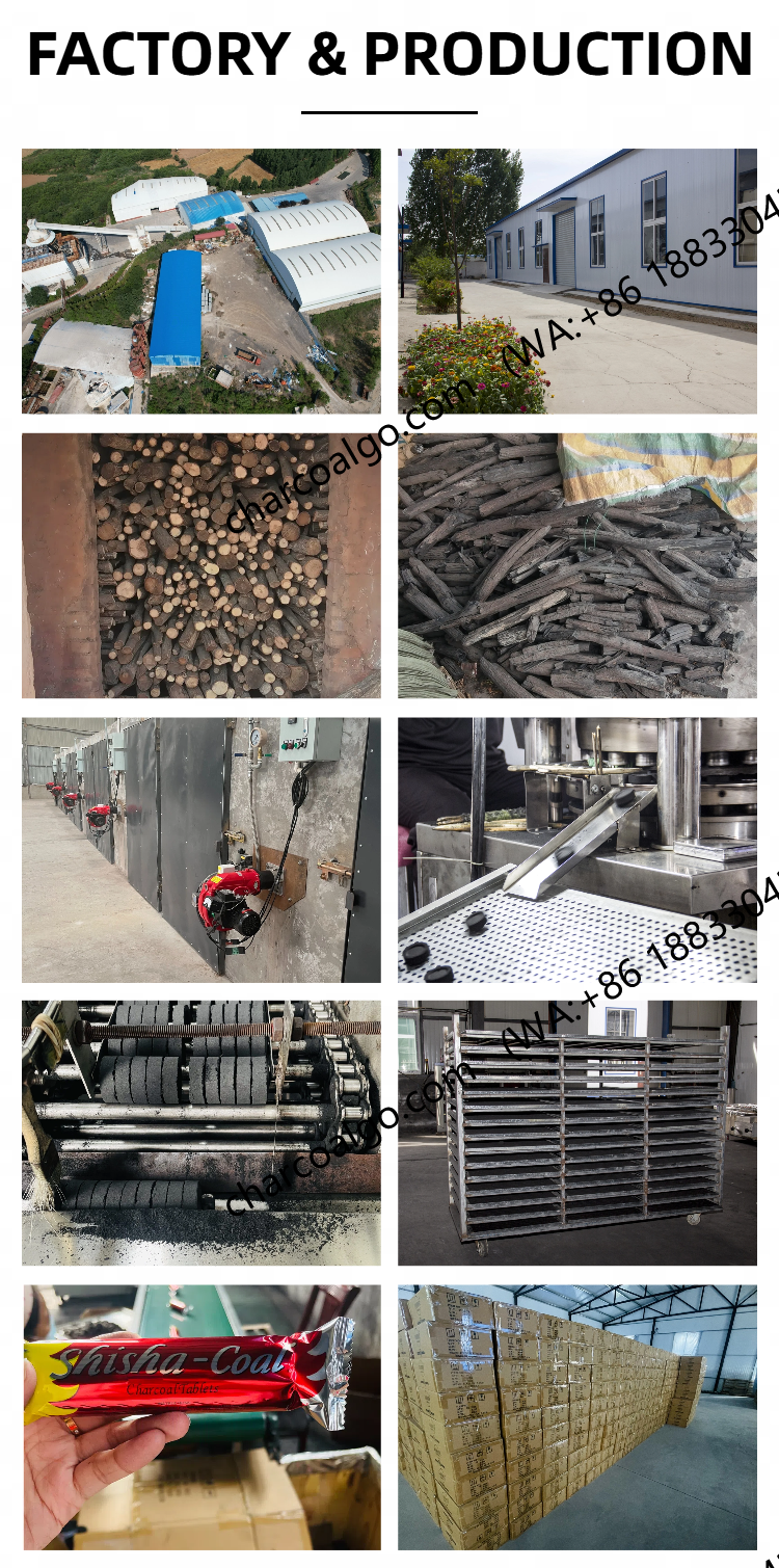 50 Quick-burning Charcoal, Non-porous Round Black Discs AA503-SBQ