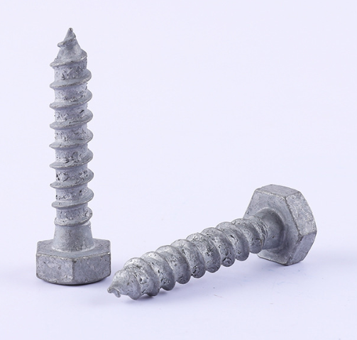 Шестигранные шурупы по дереву с самонарезающей головкой для деревянных конструкций, строительства и проектов по благоустройству дома