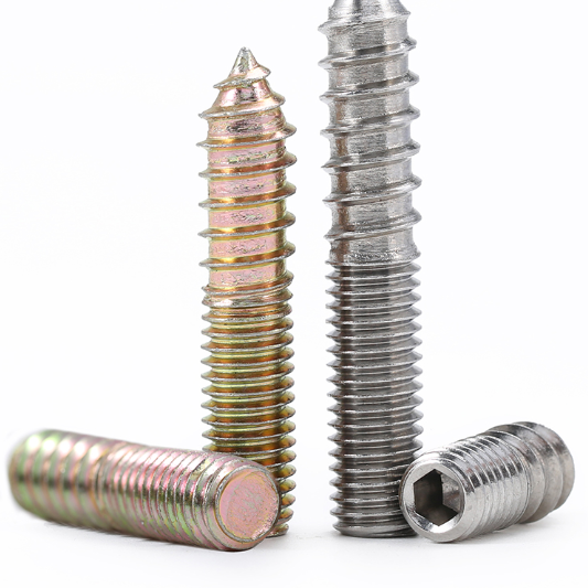 M5-M10双头自攻锌螺丝,适用于家具、沙发和楼梯