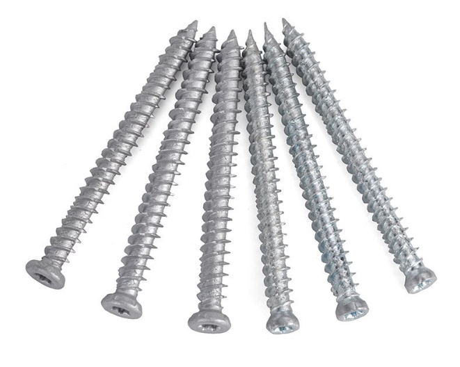 German Style Plum Groove Design Carbon Steel Flat Head Self-Tapping Screws Window Self-Cutting Torx Screw Metric Inch