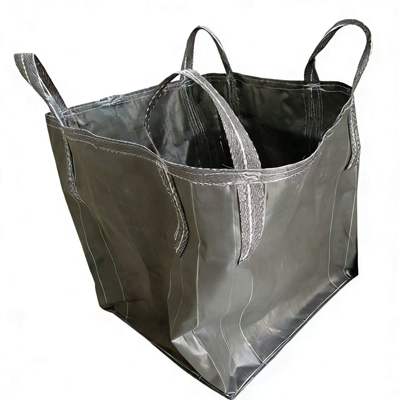 Big Bags Jumbo FIBC de PP - Sacos a Granel Pretos de 1 Tonelada