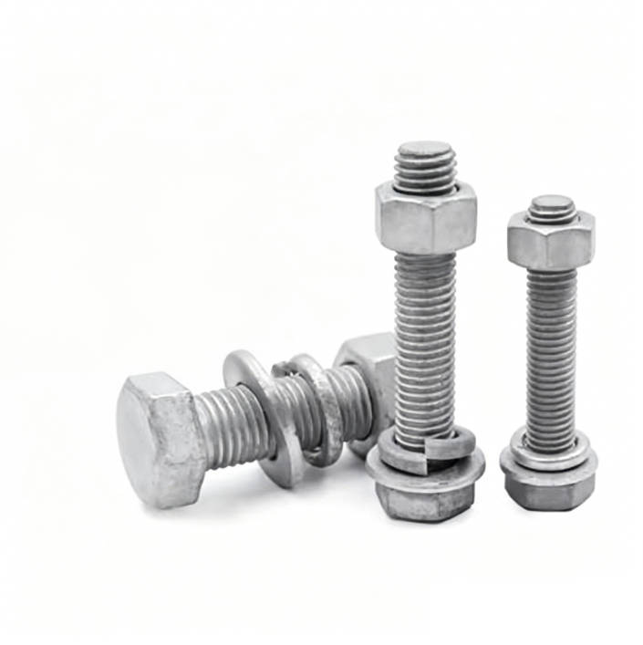 High-Strength Hot-Dip Galvanized Carbon Steel Hex Bolt