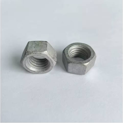 Tuerca hexagonal galvanizada en caliente de alta resistencia Grado 8