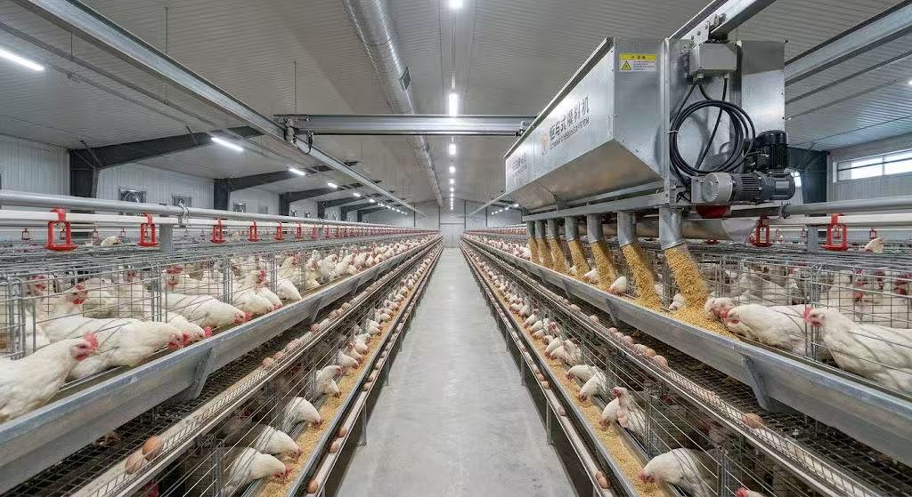How Many Layer Cages Do You Need for 10,000 Chickens?