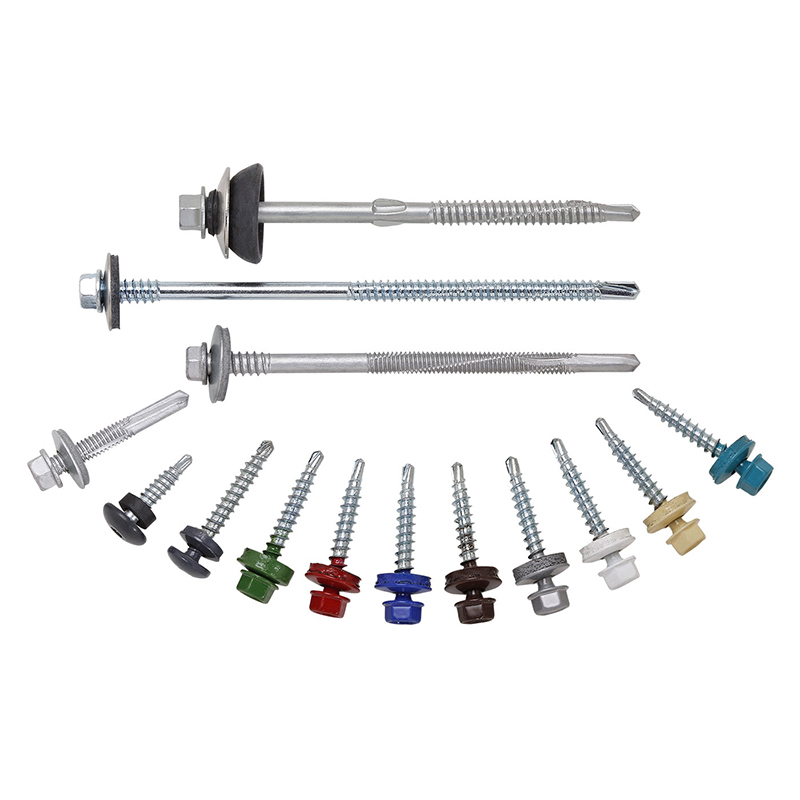 Farmer self-drilling screws engineered for metal roofing applications