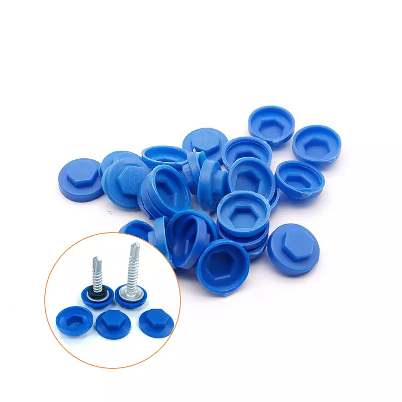 PVC Hex Cap for Self-Drilling Screws