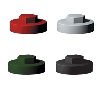 PVC Hex Cap for Self-Drilling Screws: Optimized for Wood-to-Metal Applications